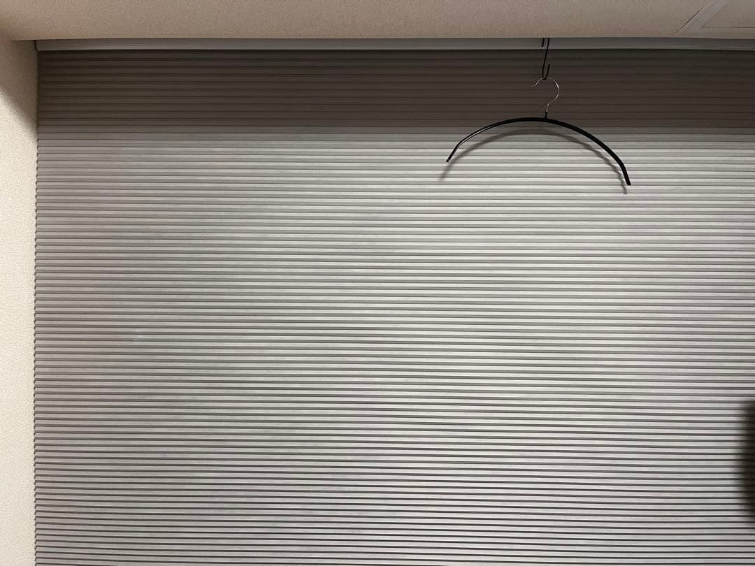 ★12/31-1/9まで★【幅180cm 丈210cm】グレー ハニカムシェード