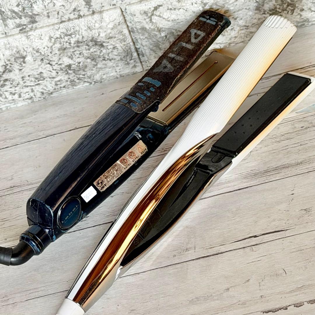 ジャンク品 リファ・LebeL PLIA ストレートヘアアイロン2台
