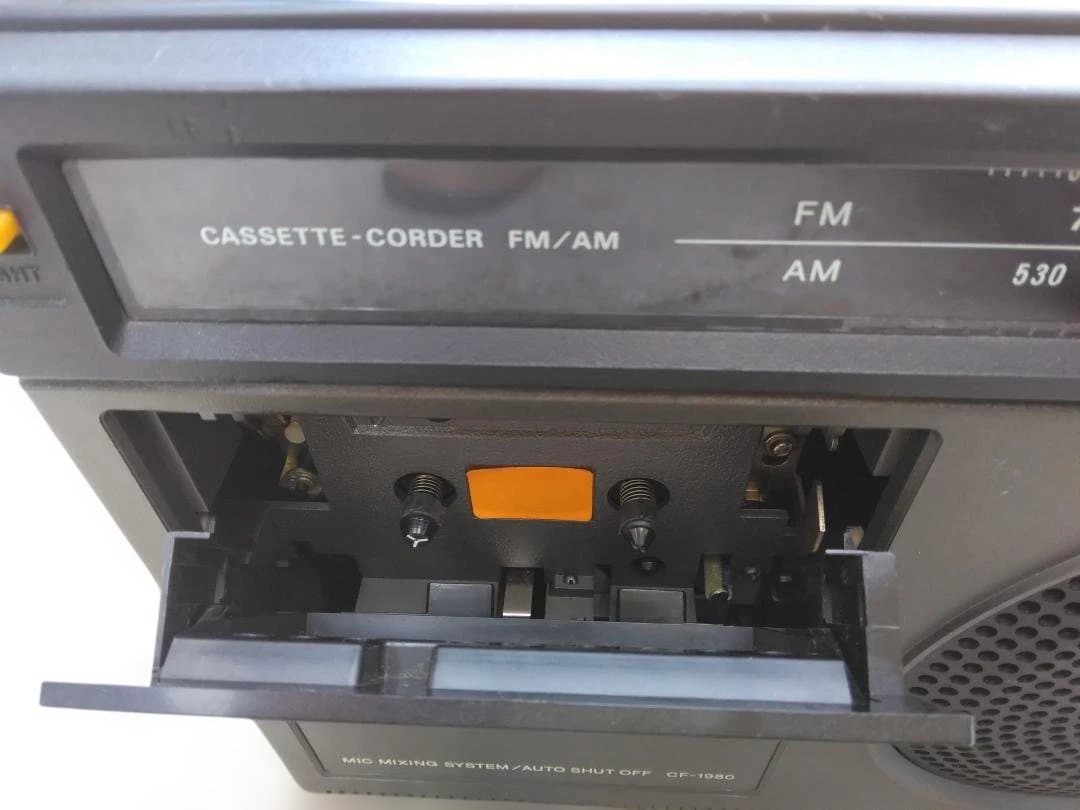 SONY カセットレコーダー FM/AMラジオ CF-1980