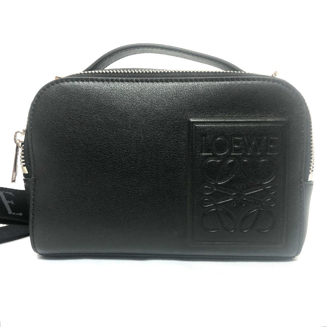 【最安値★極美品】 LOEWE ロエベ カメラ クロスボディバッグ ブラック
