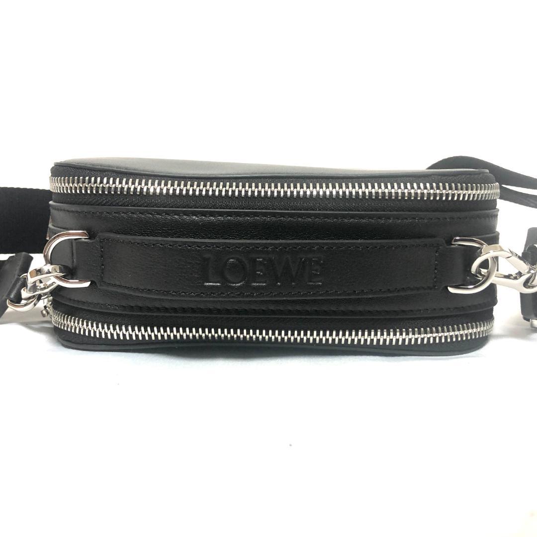 【最安値★極美品】 LOEWE ロエベ カメラ クロスボディバッグ ブラック