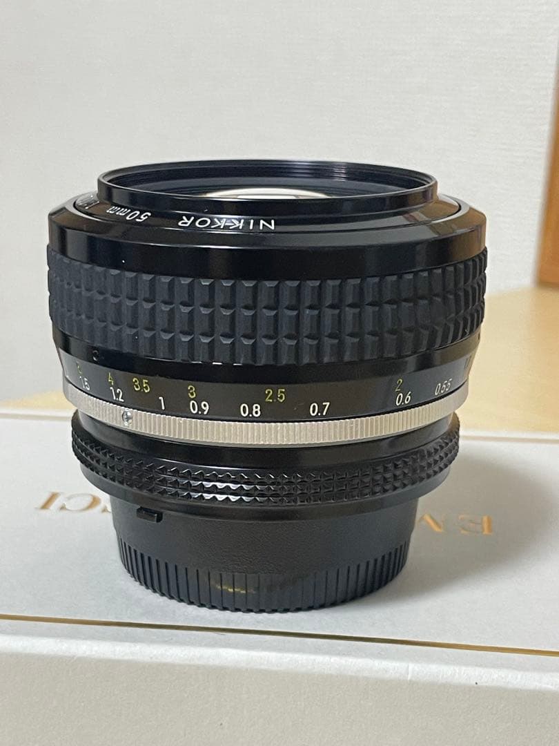 Nikon ai 50mm f1.2 レンズ