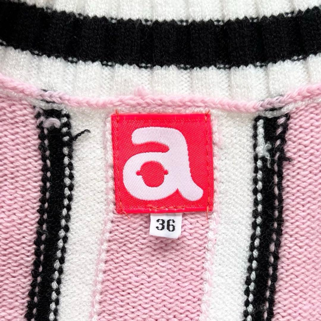 ARCHIVIO　アルチビオ　ゴルフウェア　半袖ニットトップス