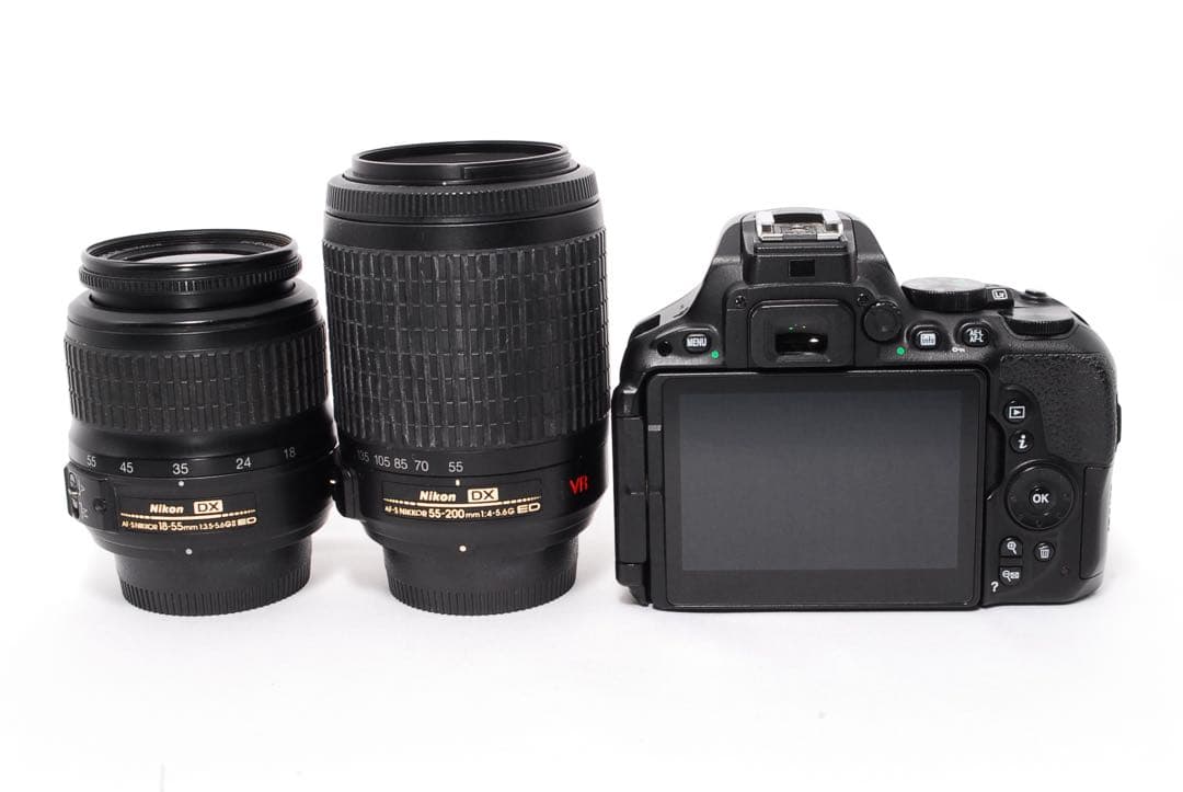 すぐ使える◆Nikon D5500◆WiFi転送◆一眼レフカメラ◆少し訳あり！