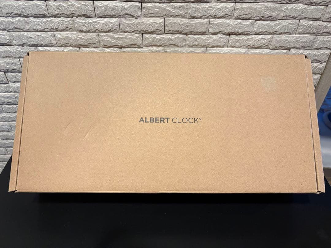  CLOCK デジタル表示　シルバー