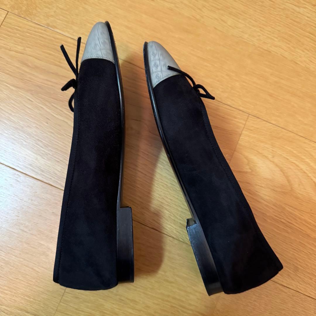 【美品】CHANEL シャネル バレエシューズ 35 黒