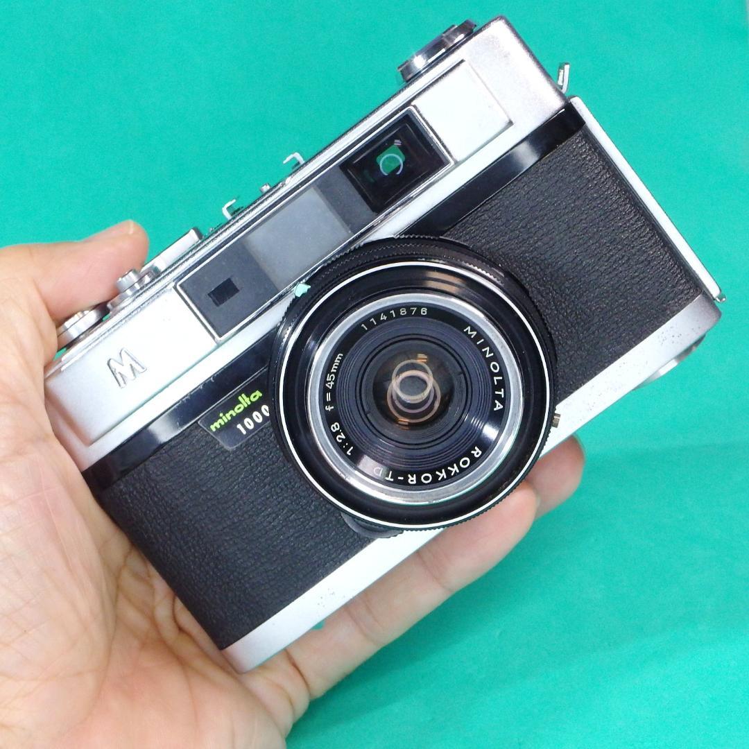 【美品】ミノルタA5ロッコール45/2.8フルマニュアル機【試写済み】