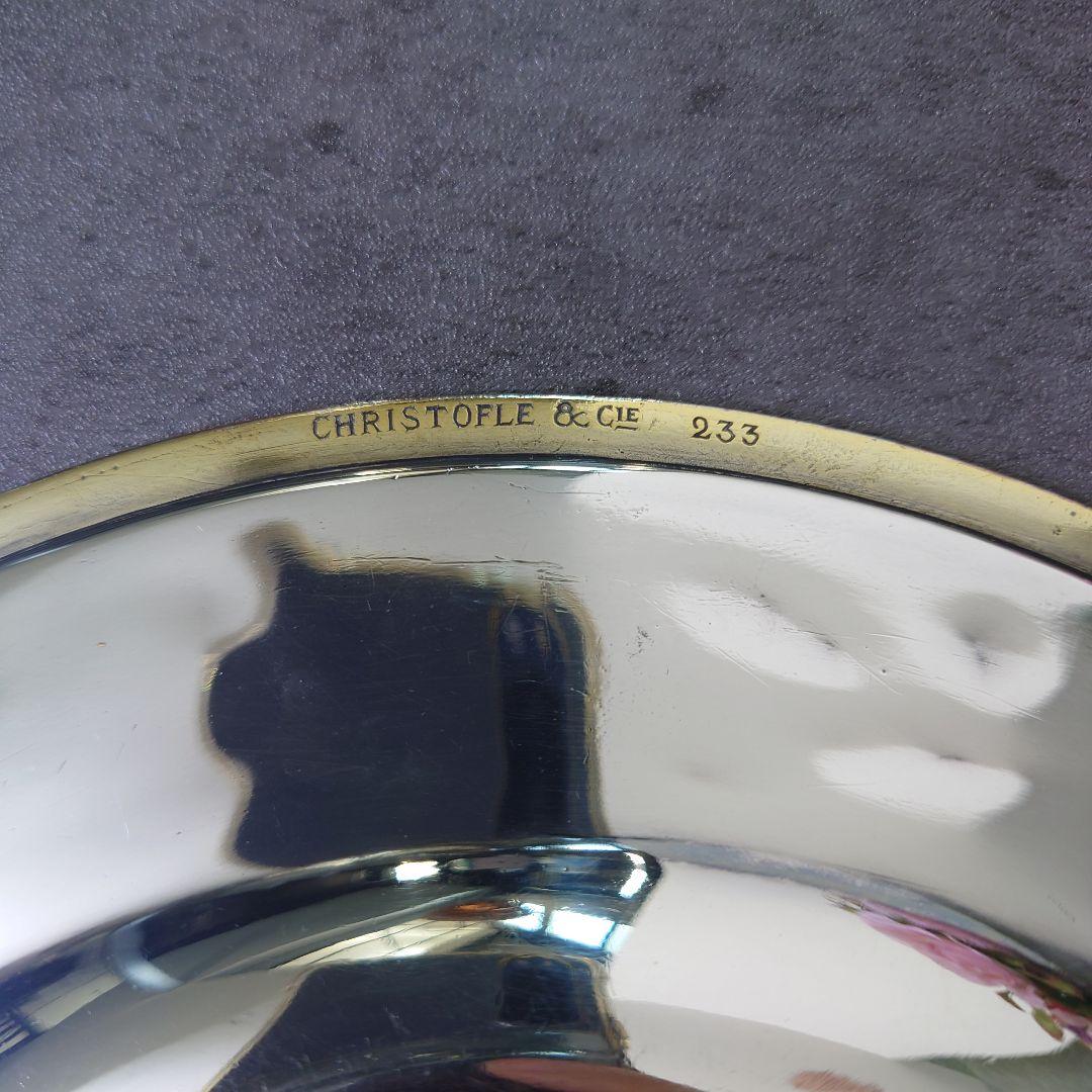 極希少 クリストフル 水鳥と杜若 Samuel Waret アンティーク