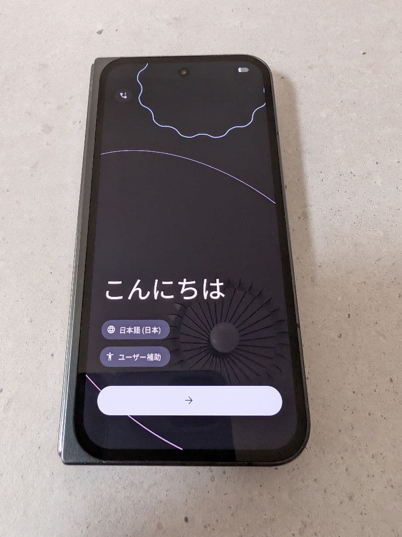 【美品】Google Pixel 9 Pro Fold 256GB ドコモ購入