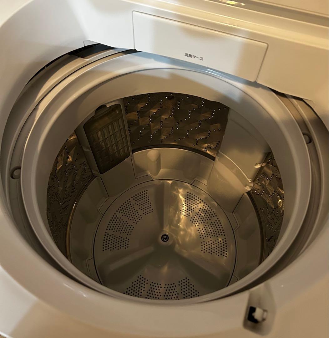 【う○こ】Panasonic縦型洗濯機8kg 2024年製