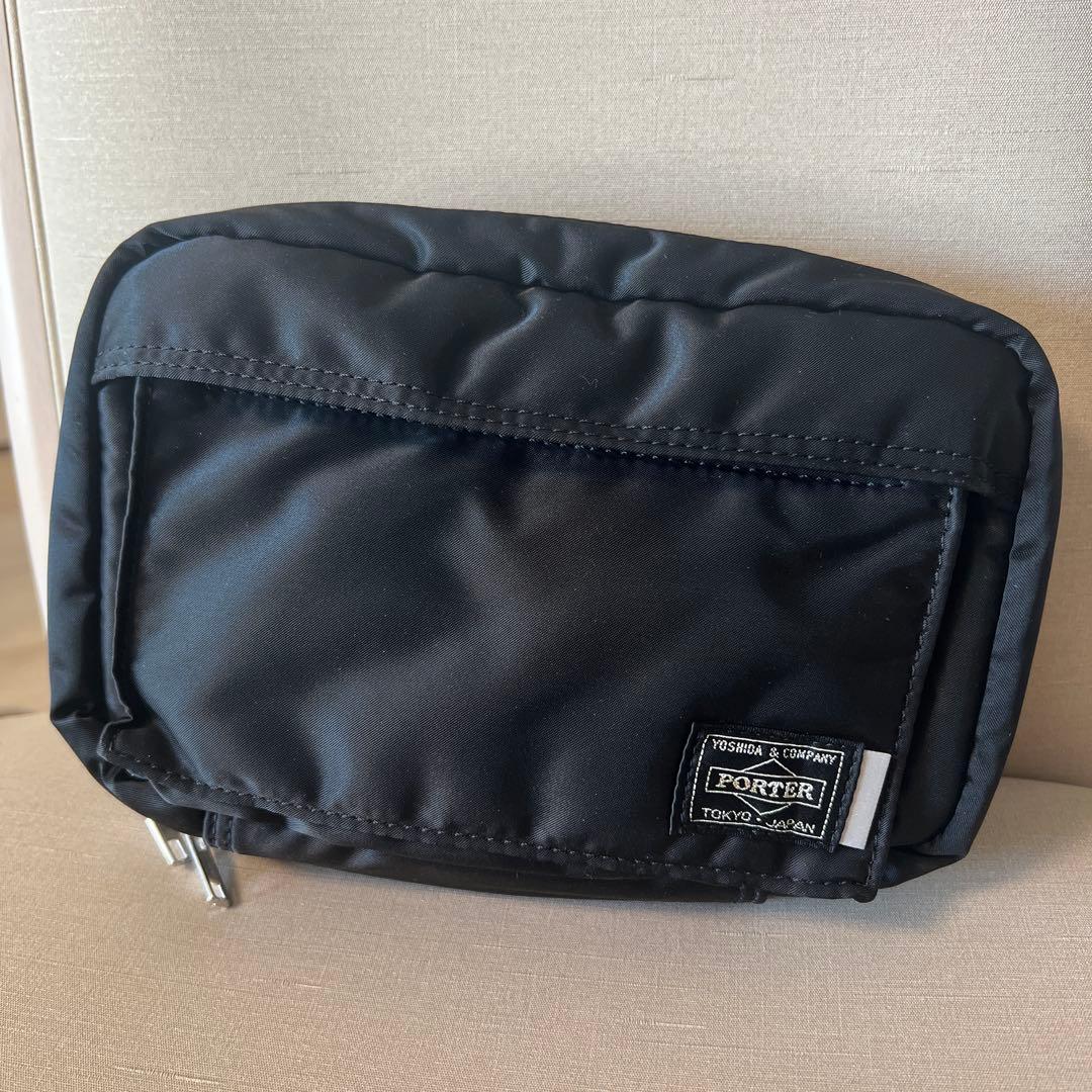 【新品未使用】ポーター×資生堂MEN　コラボ　ポーチ　PORTER 　黒