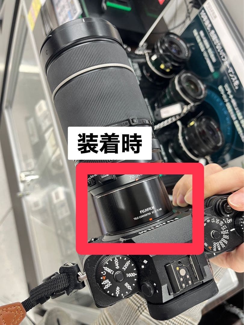 （難あり）FUJIFILM フジフイルム テレコンバーター XF2X TC WR