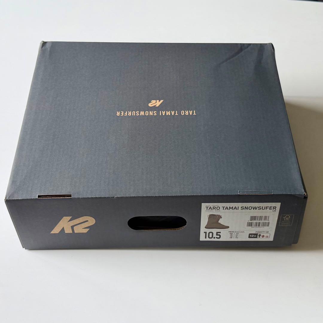 K2 TaroTamai surfer LS 10.5/28.5㎝ 新品