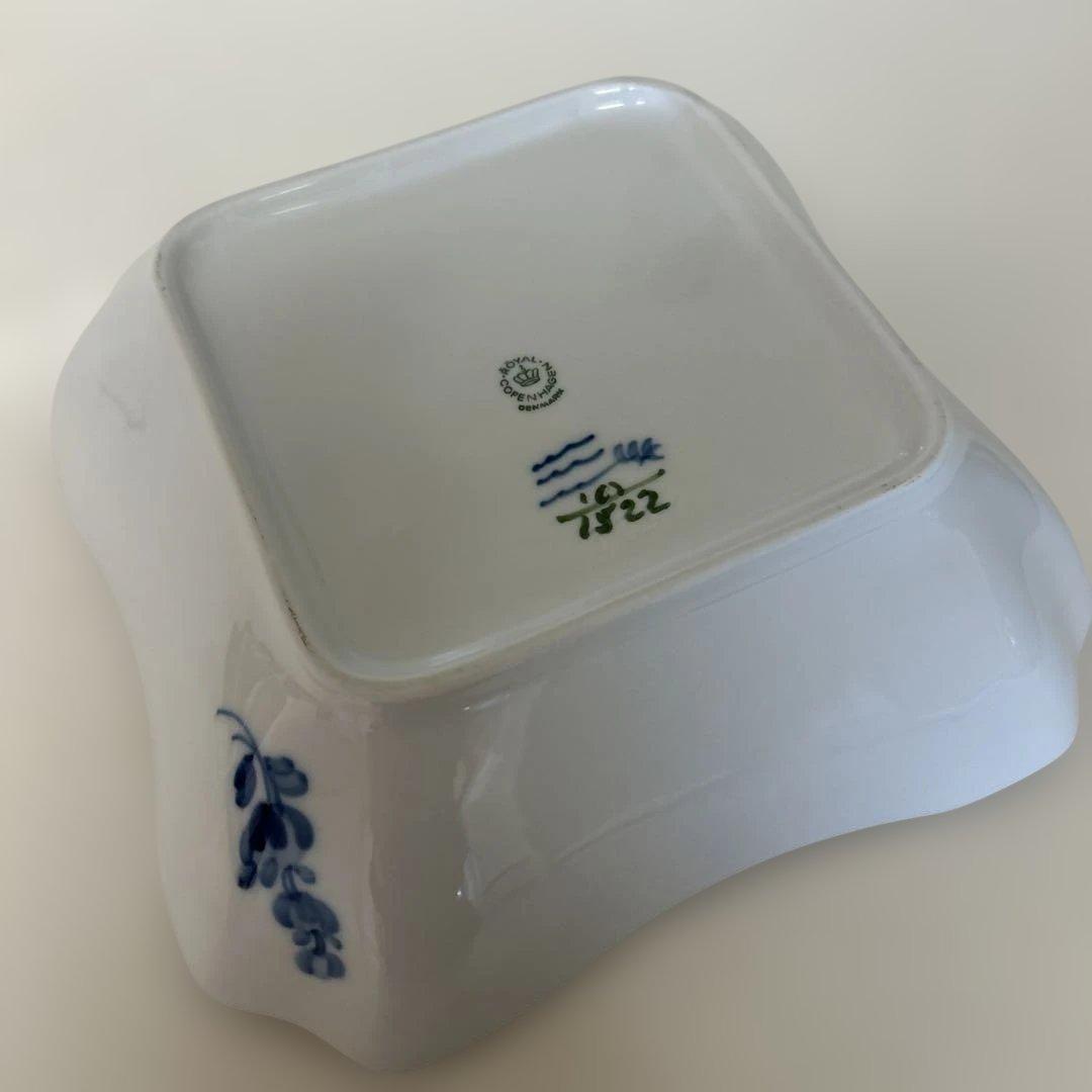 新品未使用　ロイヤルコペンハーゲン　スクエアサラダボール
