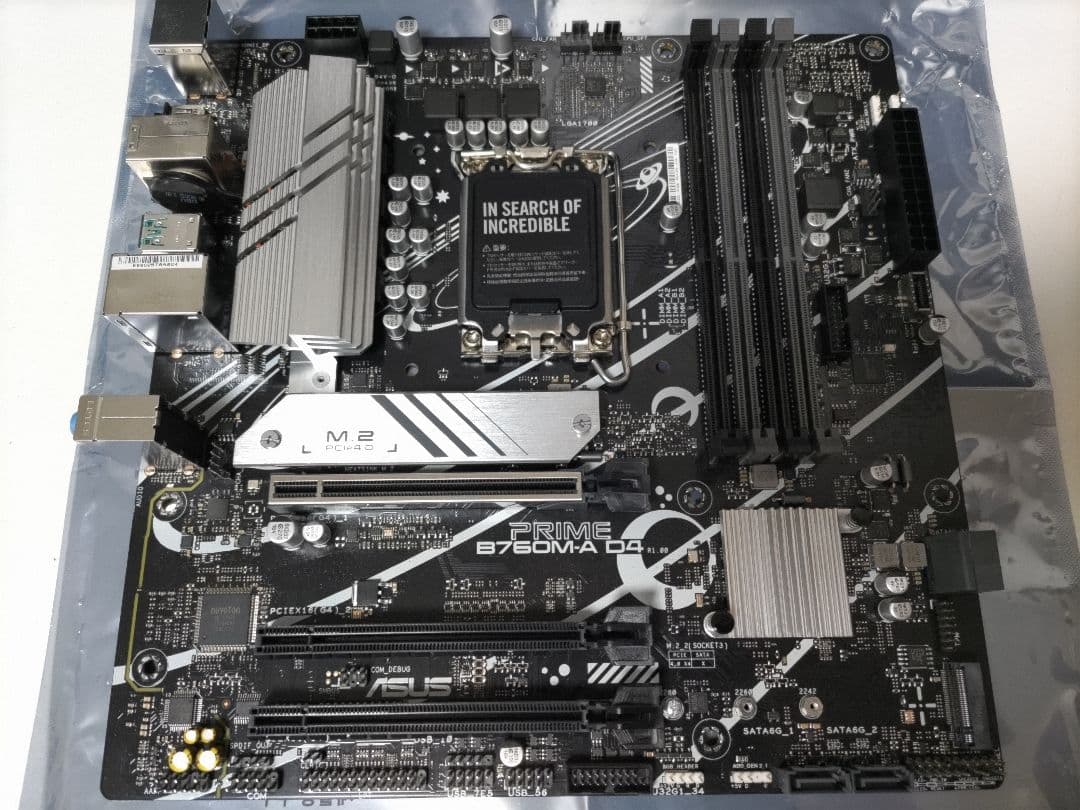 ASUS PRIME B760M-A D4 マザーボード　LGA1700