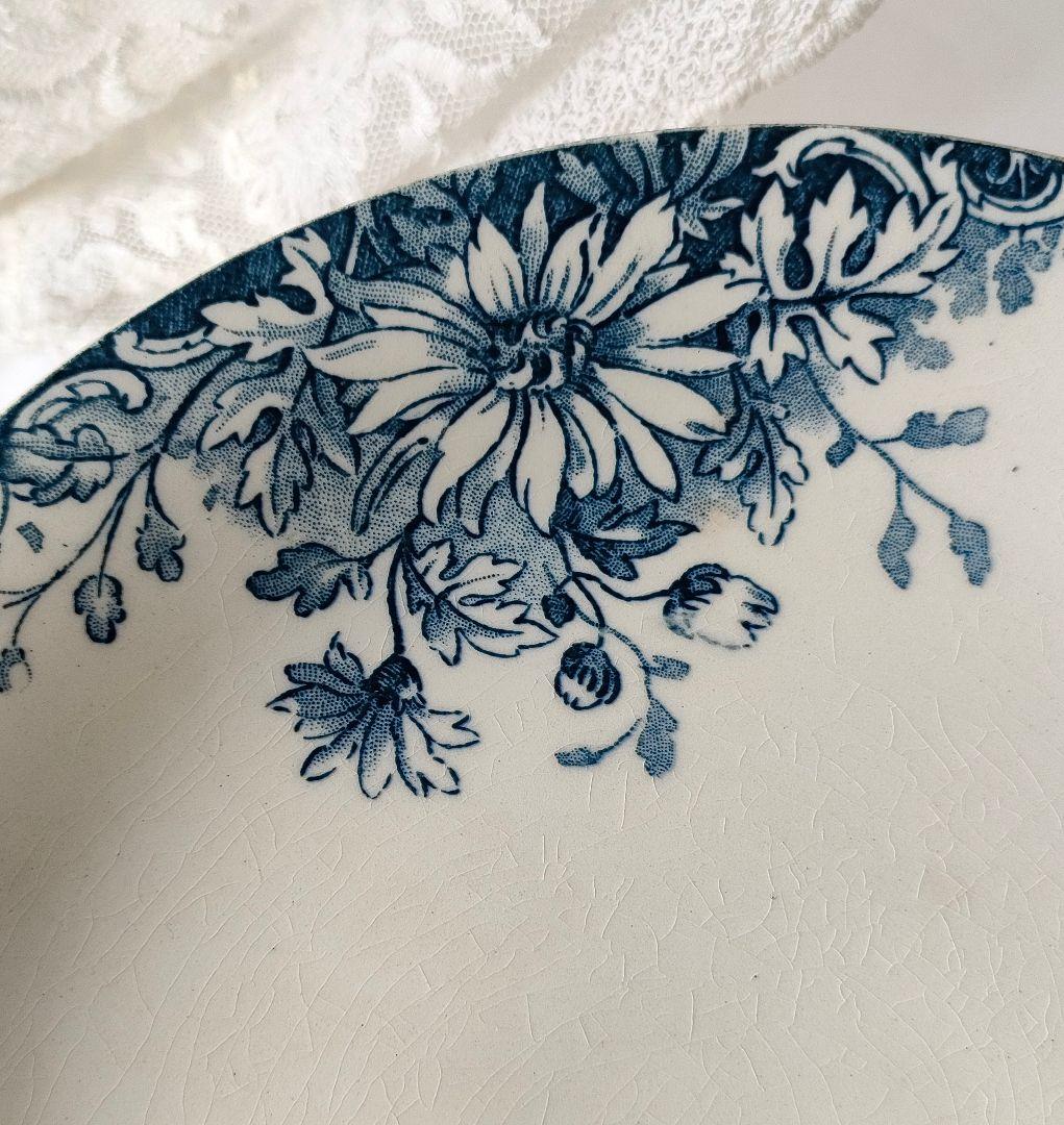 希少　美品　ジアン　FLEURS D'AUTOMN　フランスアンティーク