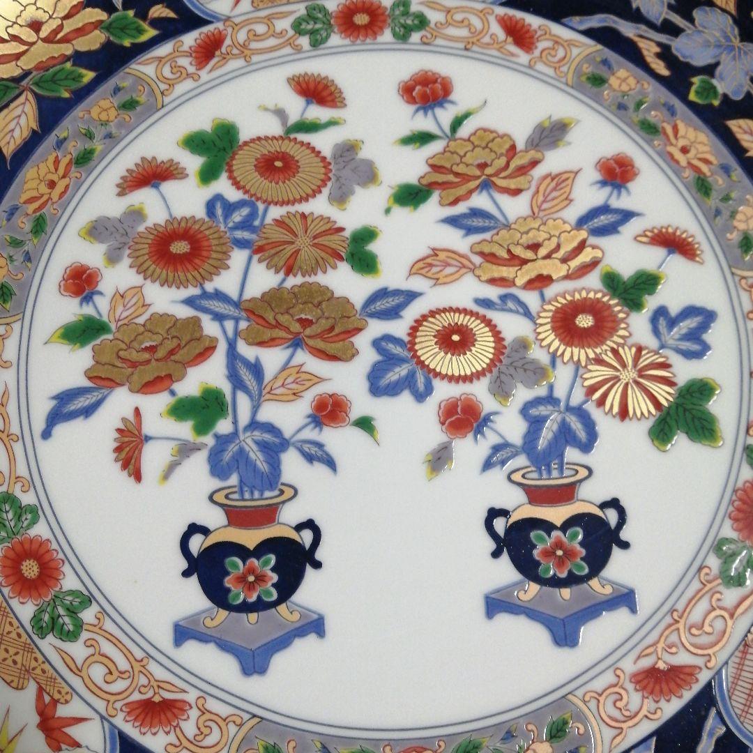 有田焼 静山作 大皿 45cm