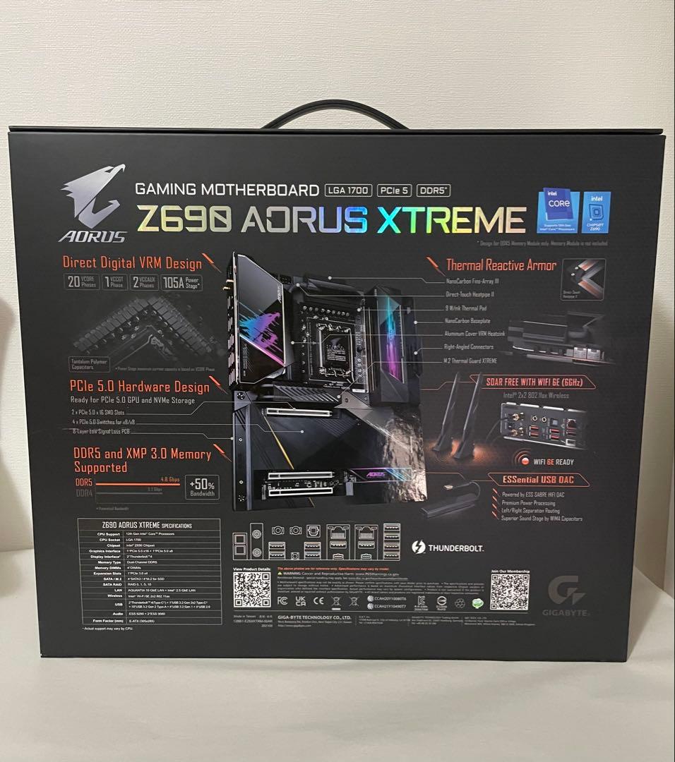 マザーボード GIGABYTE Z690 AORUS XTREME Rev. 1.0