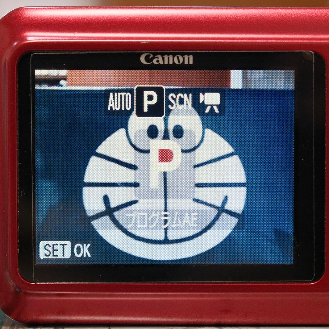名機 動作品 平成レトロ CCD Canon PowerShot A480 赤