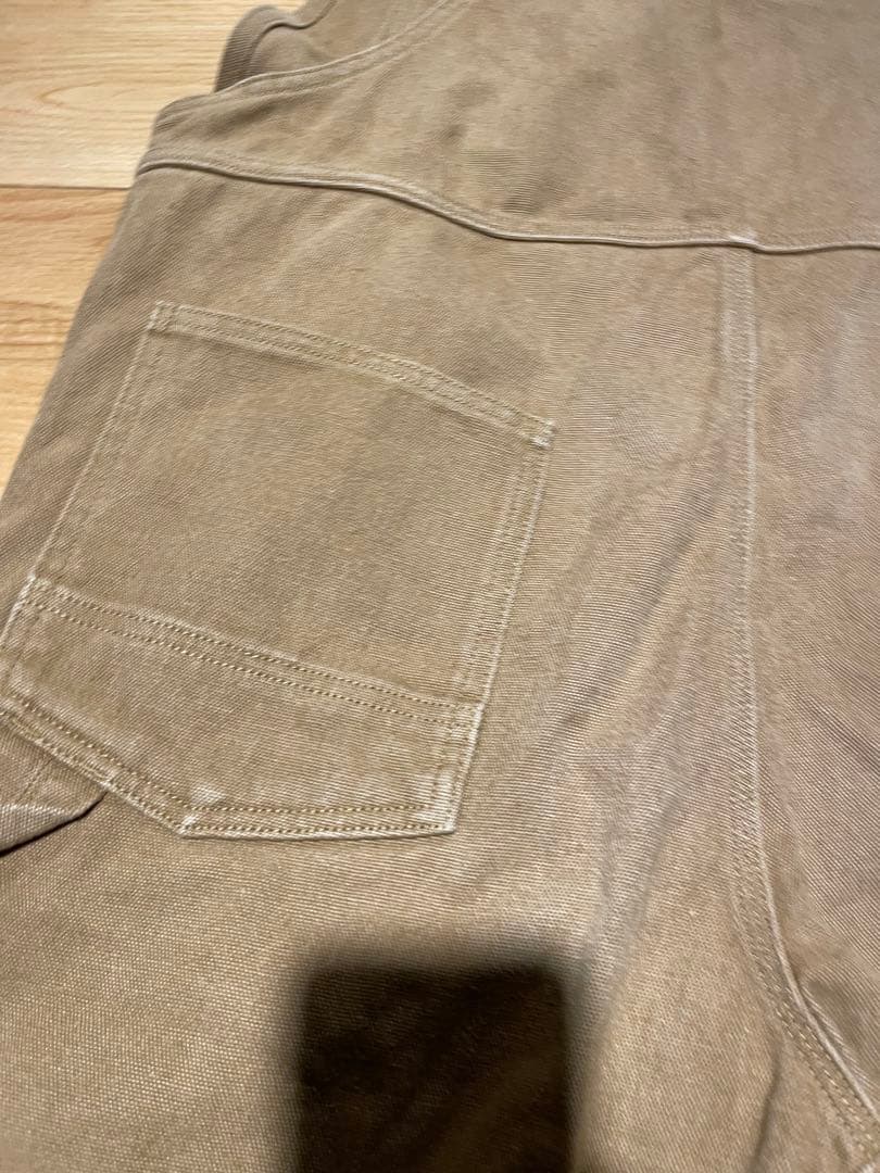 パタゴニア ヘンプ ブラウンオーバーオール・つなぎ 34 ヘンプ