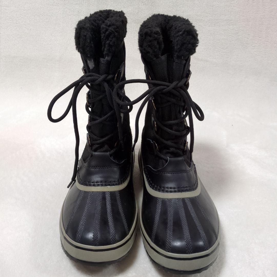 SOREL ソレル 29cm スノーブーツ 雪靴 黒 ブラック 防水