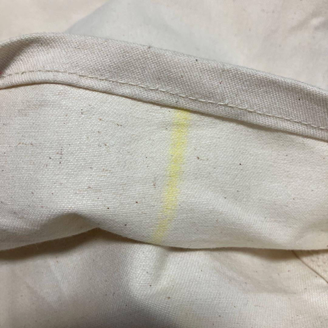 80s 星タグカーハート オーバーオール 生成りUSA製 デッドストック試着のみ