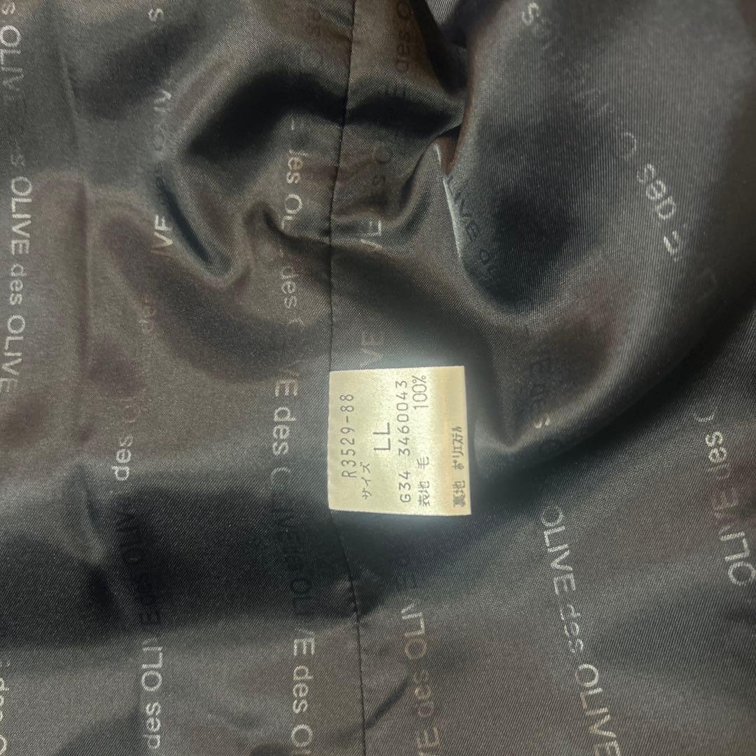 OLIVE des OLIVE ブラック ピーコート