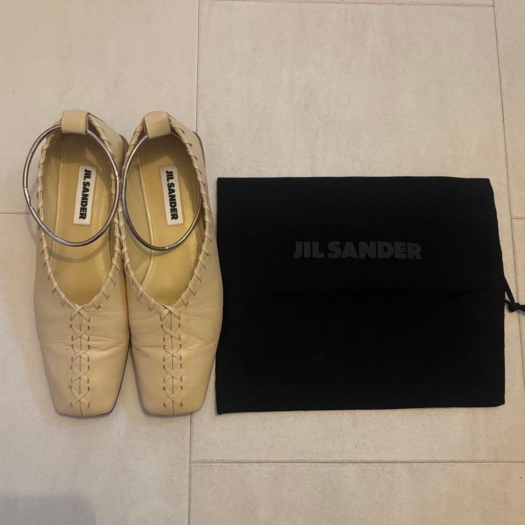 JILSANDER ジルサンダー　リング　フラットパンプス　36