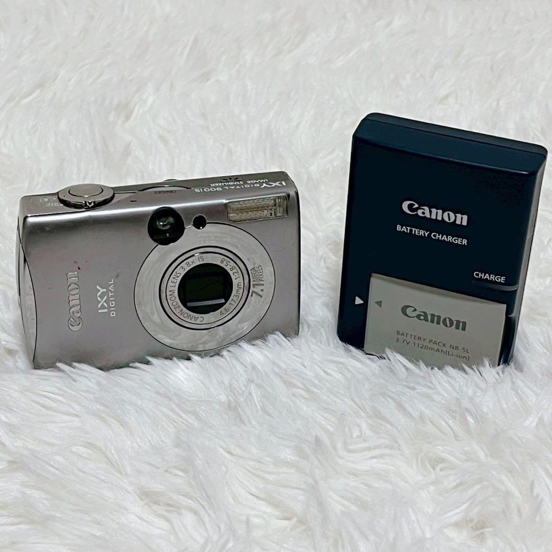 Canon IXY DIGITAL 900 IS シルバー 本体+充電器付き
