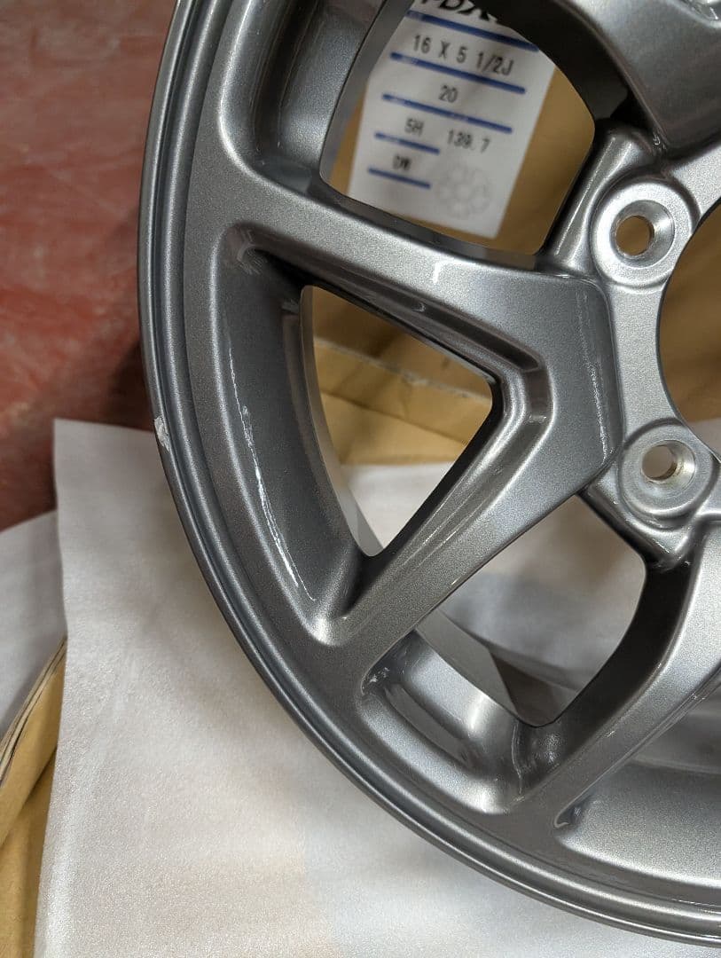 ジムニー　XC　JB64　純正ホイール　16インチ　4本セット中（2本）No.2