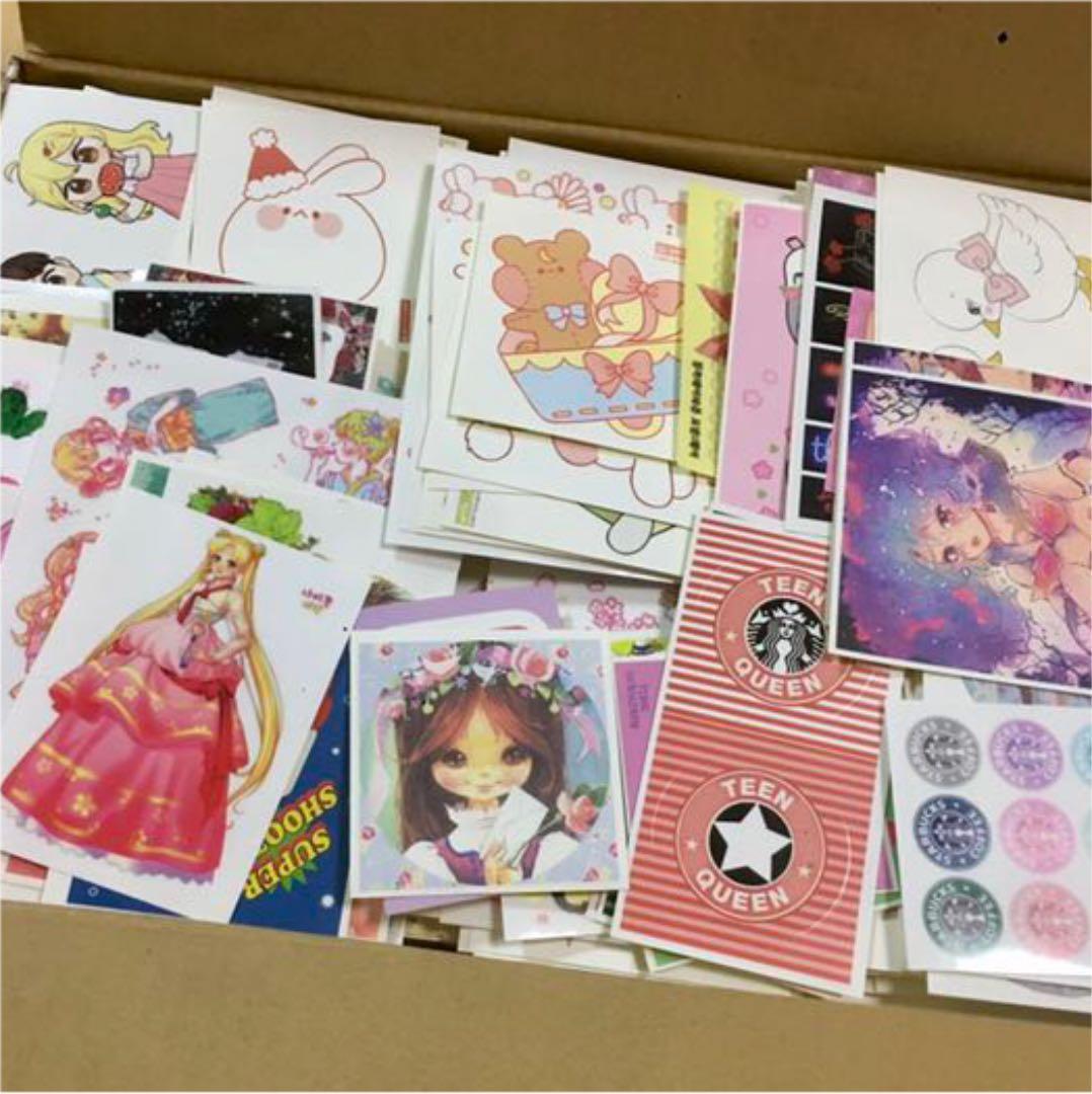 【A】 大容量　海外　A4ペーパー　ステッカー　セット