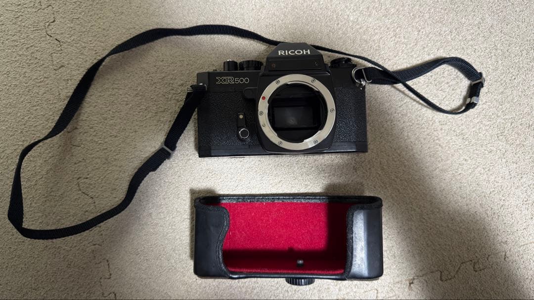 フィルム一眼3台Canon FTb、Minolta X7、Ricoh XR500