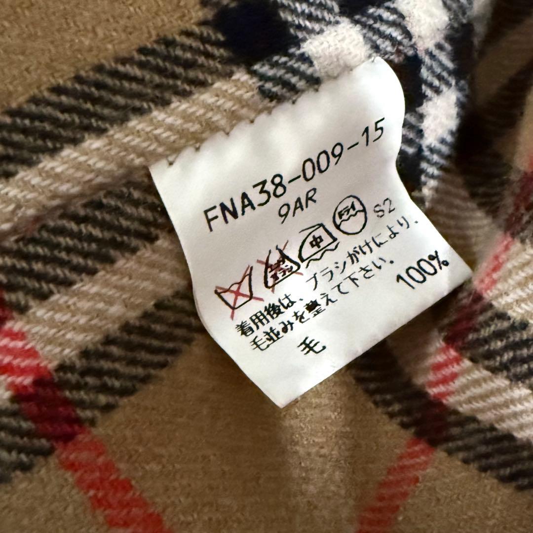 Burberrys ピーコート カシミア混 レッド ビンテージ 9号