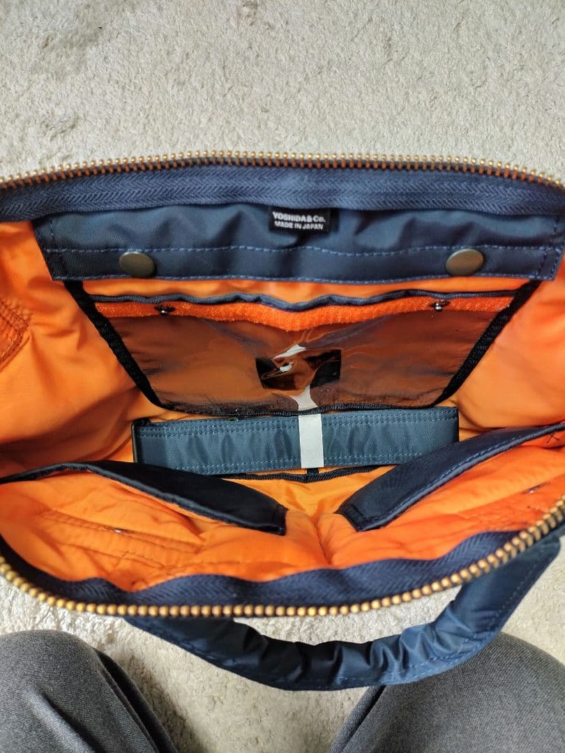 PORTER ポーター タンカー ネイビー ブリーフケース ショルダーバック