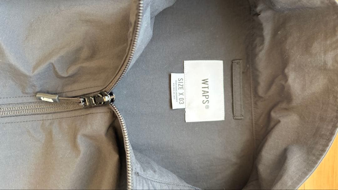 WTAPS TRACK JACKET NYLON TUSSAH PERTEX®