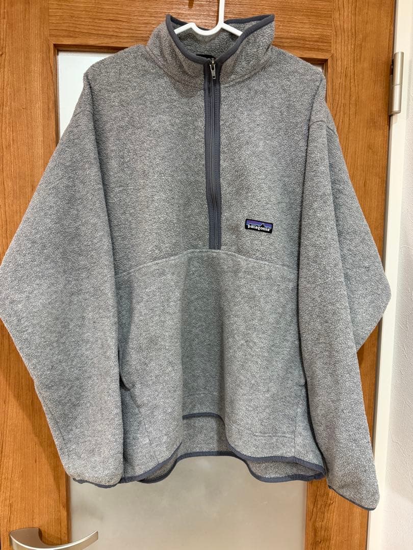 patagoniaパタゴニア　フリース　Lハーフジップ太アーム