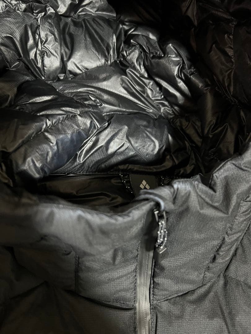 mont-bellイグニスダウンパーカ EX 1000 ブラックダウンジャケット