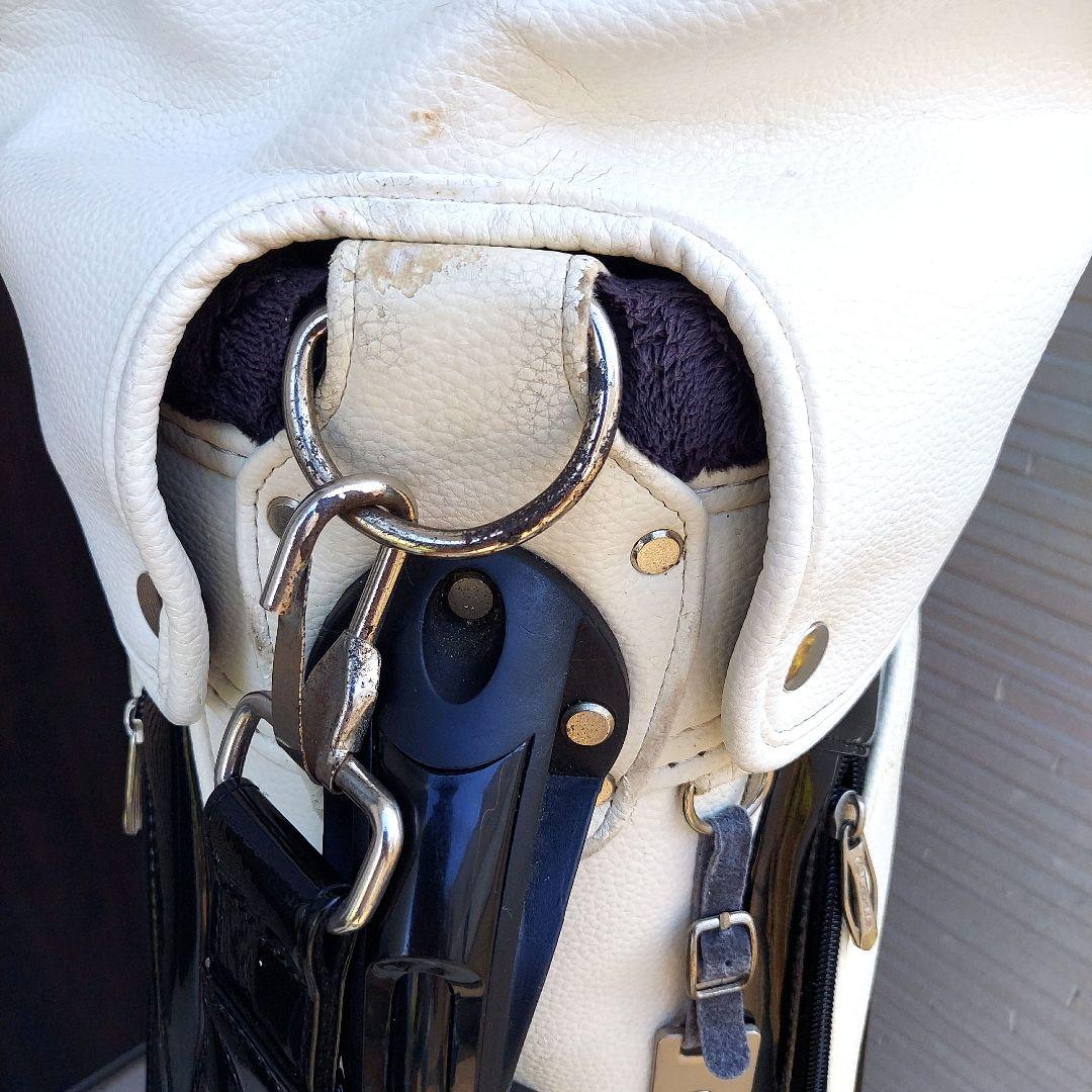 Lexus キャディバッグ ホワイト ブラック