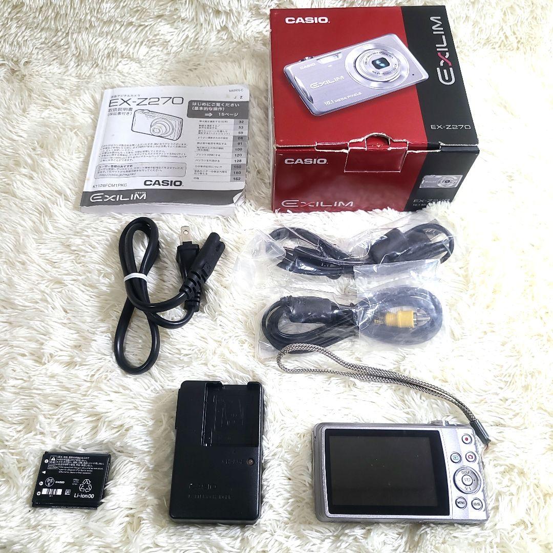 CASIO カシオ EXILIM EX-Z270 デジタルカメラ