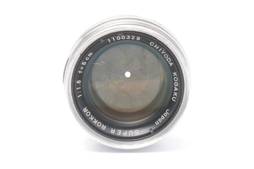 希少動作品 MINOLTA SUPER A + ROKKOR F1.8 5cm