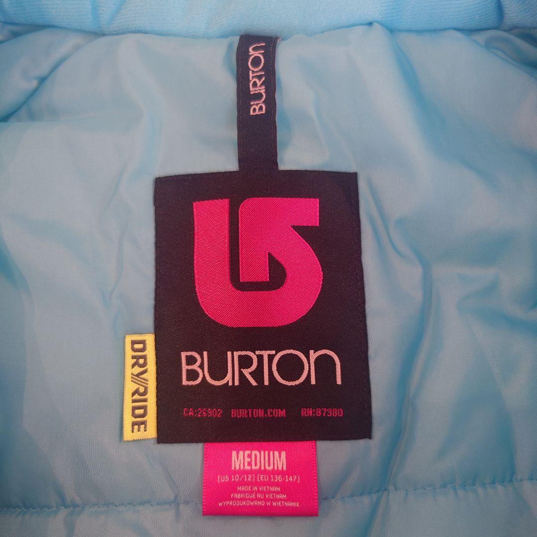 BURTON 子ども用 フード付きウェア ライトイエロー キッズ M