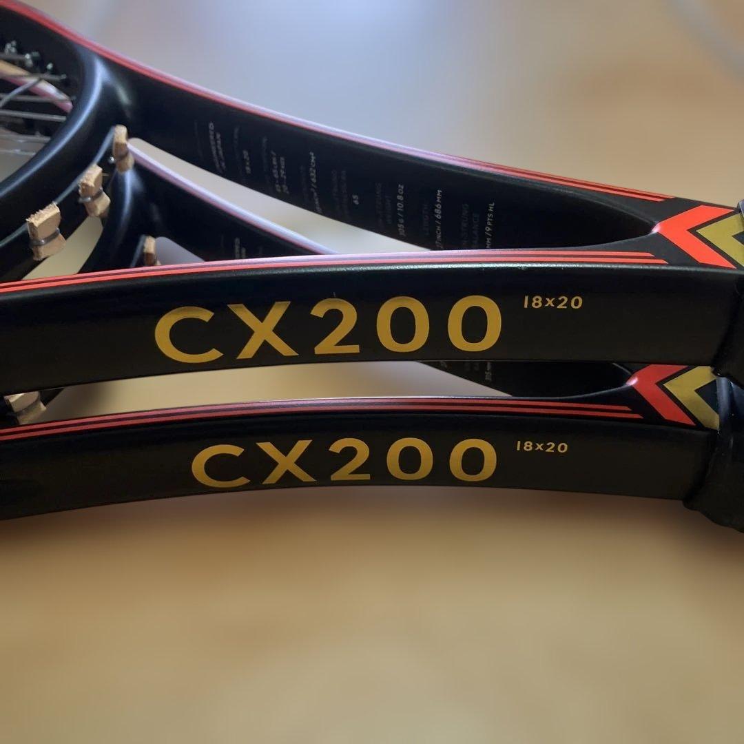 CX200 テニスラケット 18x20 グリップ3