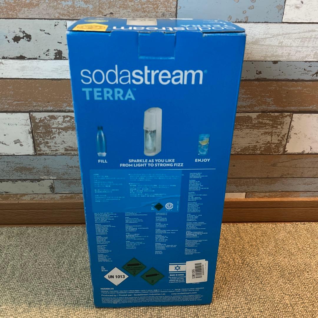 ソーダストリーム TERRA (テラ) スターターキット ホワイトSSM1086