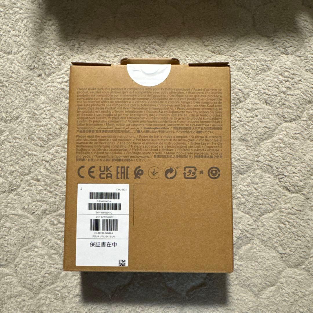 【新品】SONY ブラビア専用カメラ BRAVIA CAM CMU-BC1