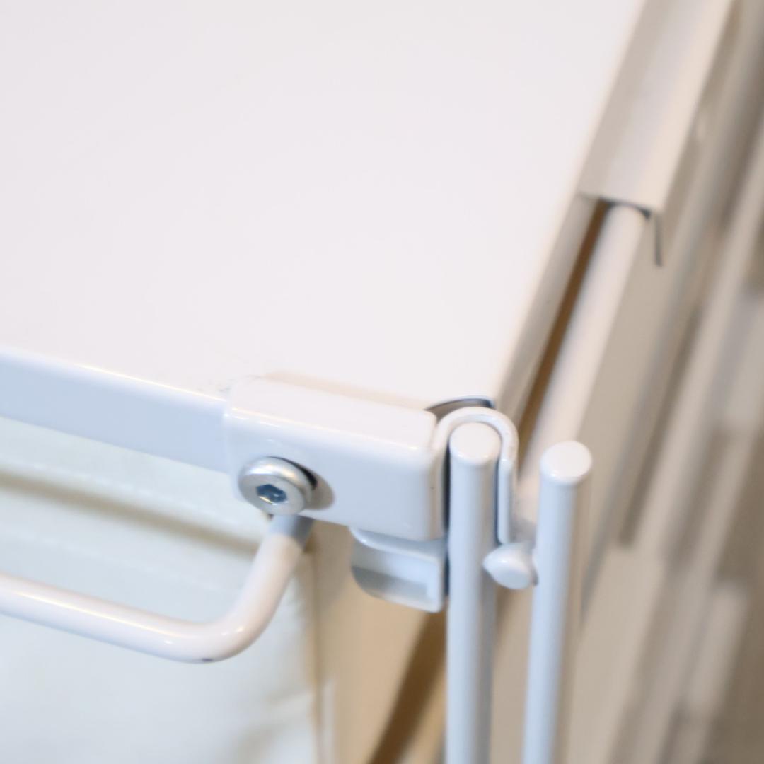 無印良品 MUJI スチール4段 帆布バスケット付き ユニットシェルフ チェスト