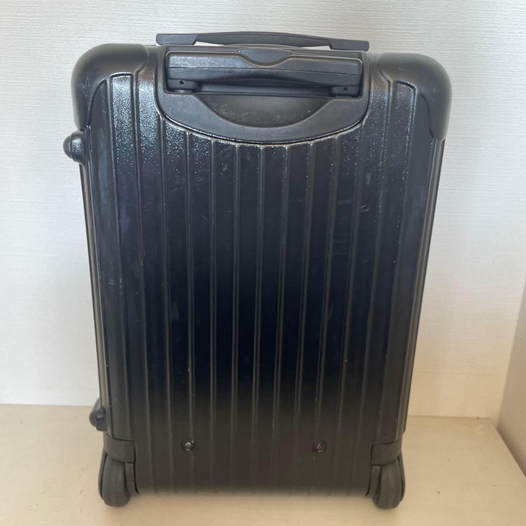 あ*こ様 激レア RIMOWA スイス航空 サルサ 2輪 マットブラック 機内持