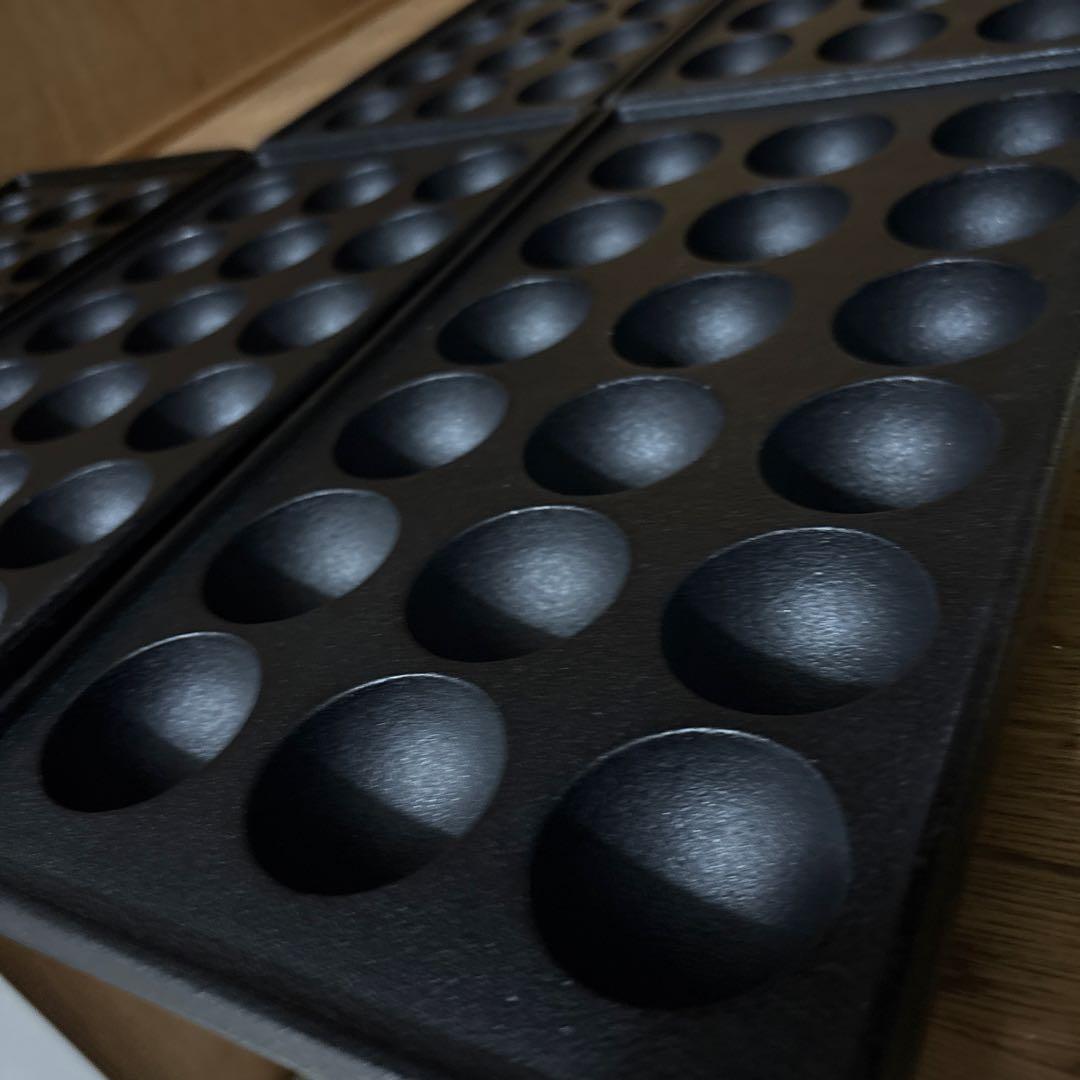 鋳鉄製 18穴 たこ焼きプレート　下野金属