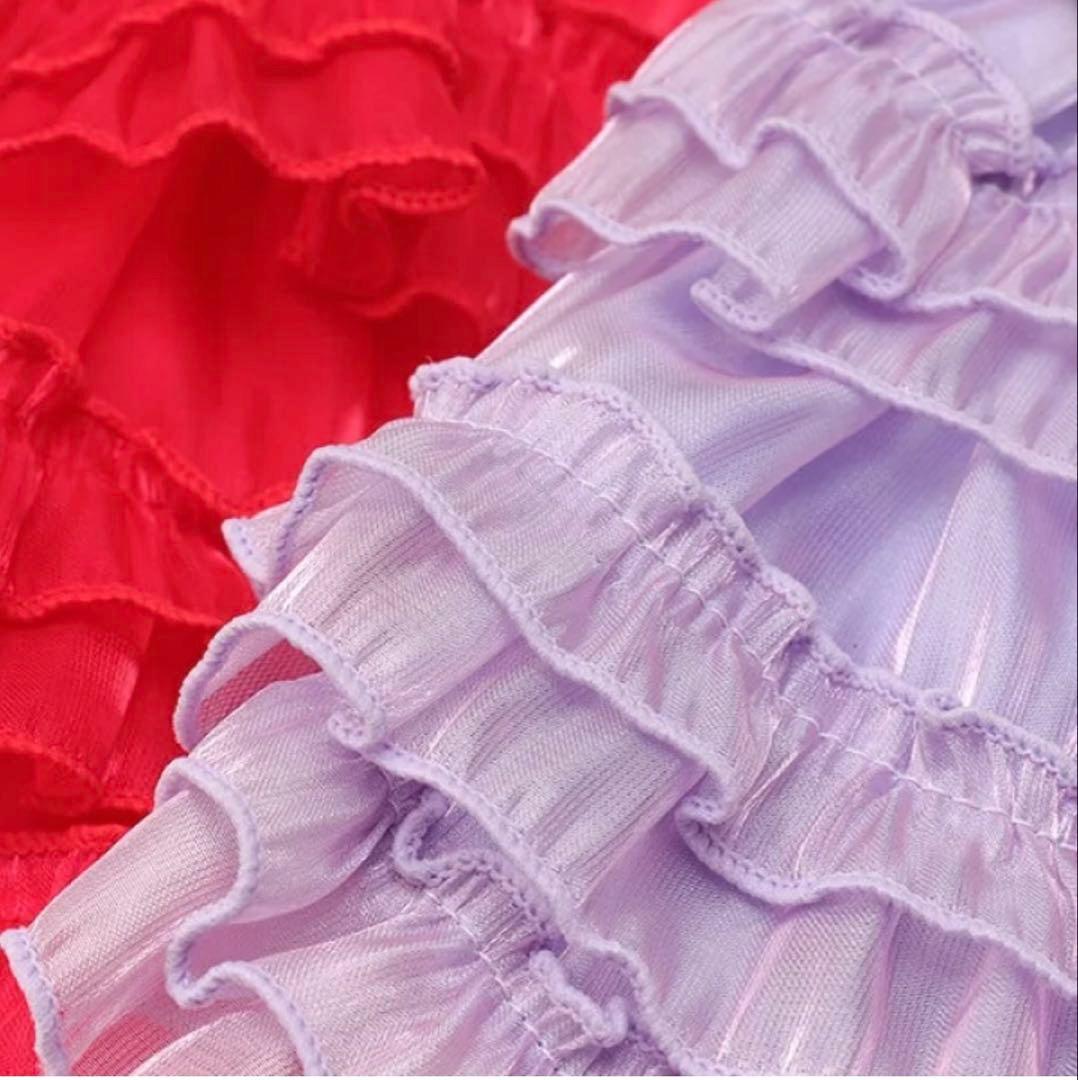 【新品タグ付】きゃんナナ☆サテンドレスアップワンピース☆Mサイズ