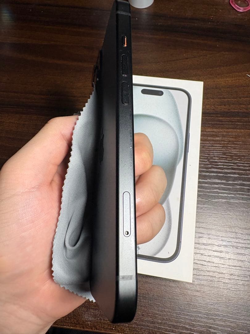 Apple iPhone15 SIMフリー ブラック128gb