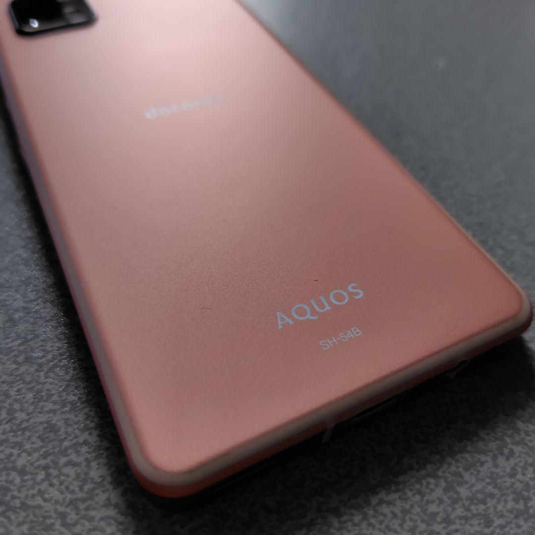 シャープ 中古 スマホ AQUOS SENSE 6 SH-54B おまけ付